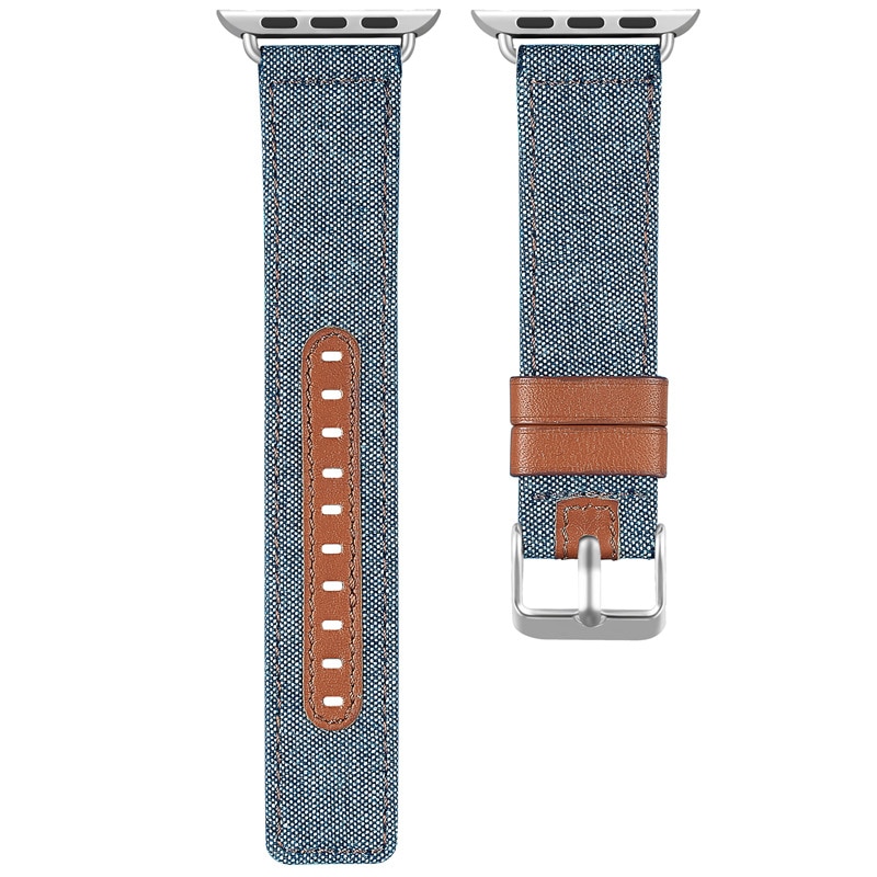 Fashion Cloth and Leather Band for Apple Watch Fashion Cloth and Leather Band for Apple Watch